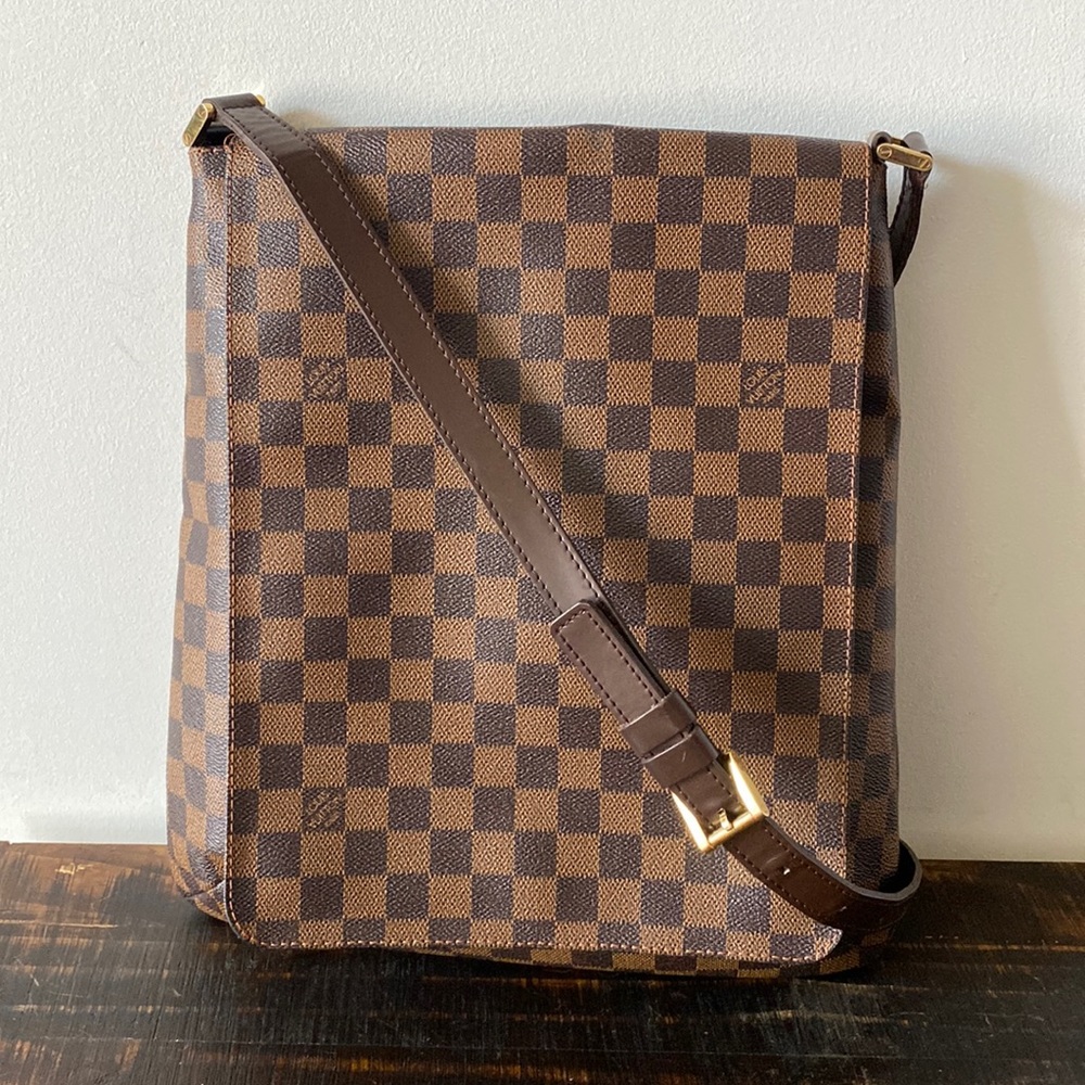 Louis Vuitton Musette Salsa GM Damier Ebene Canvas